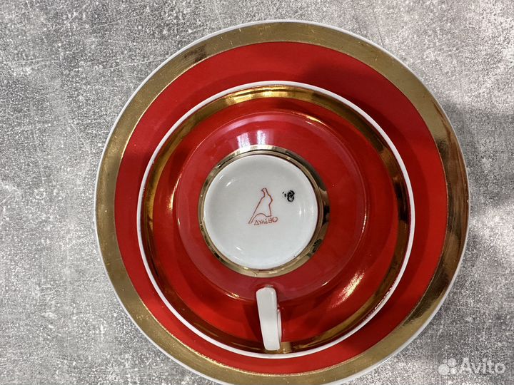 Чайные тройки фарфор