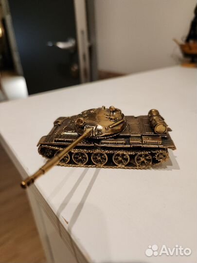 Модель танка т64 латунь