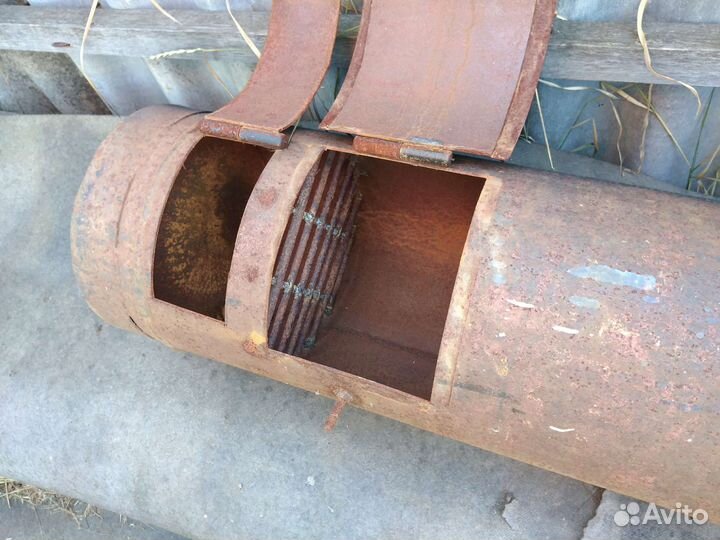 Печь буржуйка из газового баллона