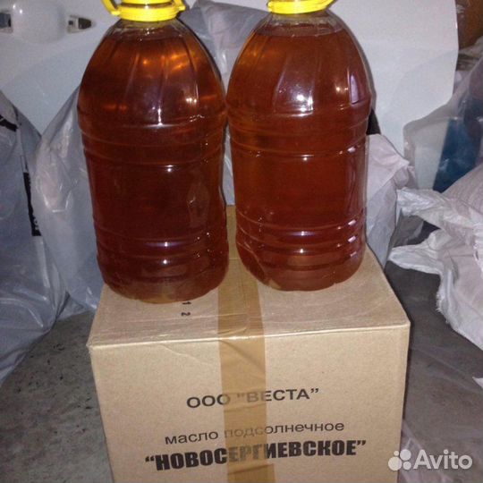 Масло растительное 5л