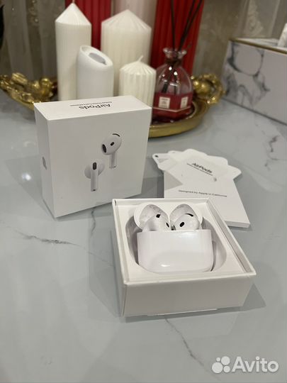 Наушники apple airpods 4 ANC (люкс качество)