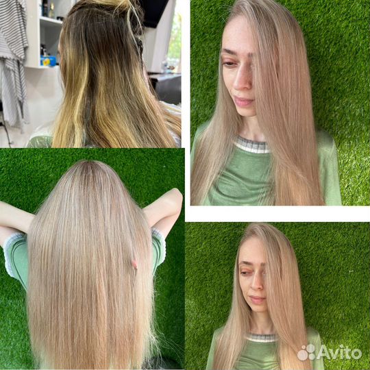 Окрашивпние волос