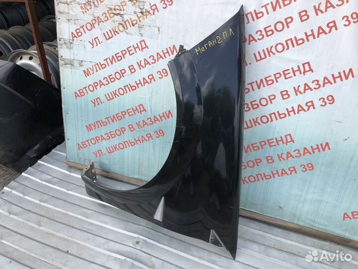 Крыло переднее левое Рено Меган 2