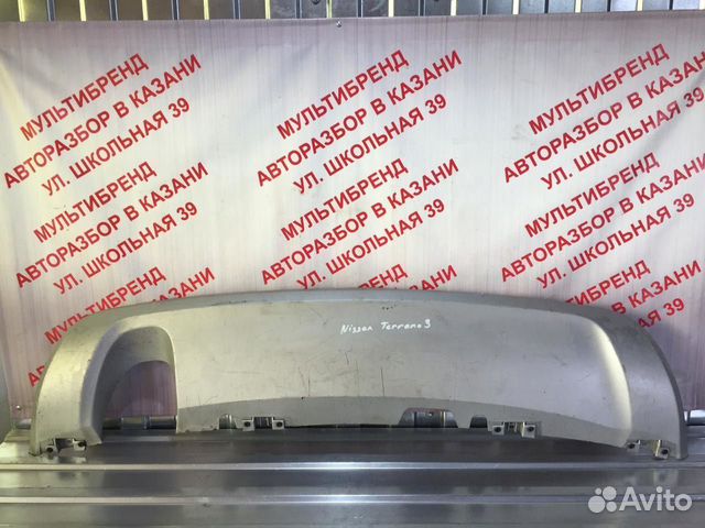 Накладка заднего бампера Ниссан Террано 3 (Д10)