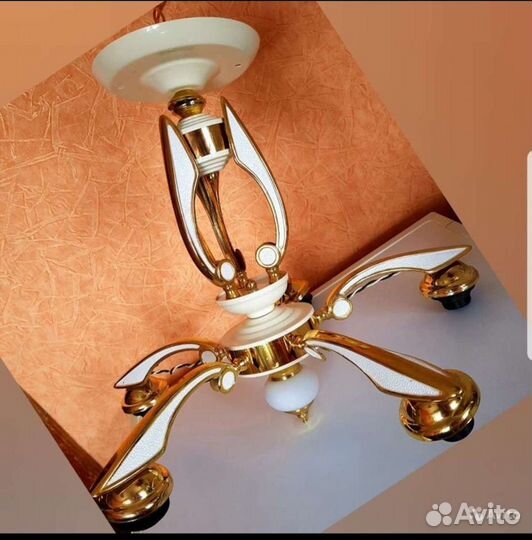 Плафоны на люстру б/у