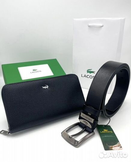 Подарок для мужчины. Ремень и портмоне