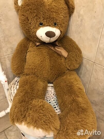 Плюшевый медведь большой, новый