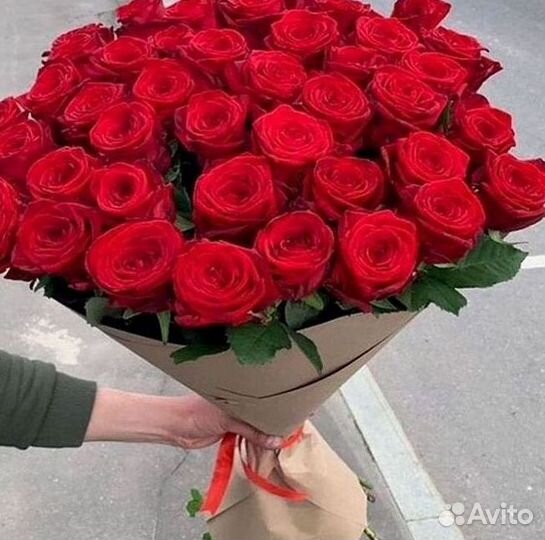 Высокие розы Букеты с доставкой