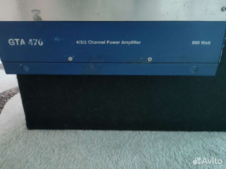 Сабвуфер Alpine 800w +усилитель+накопитель
