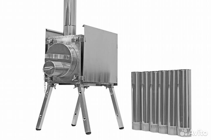 Печь для палатки Берег мини