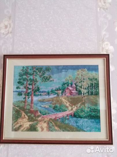 Готовые вышитые картины