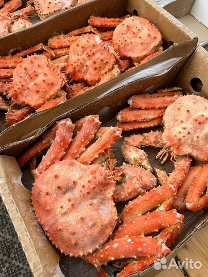 Краб камчатский подарочный