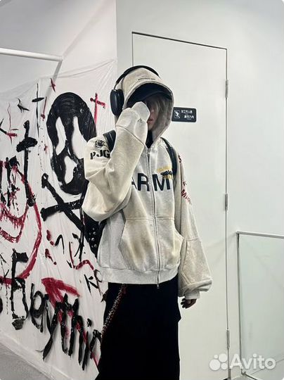 Худи Grailz Project Army В Наличии