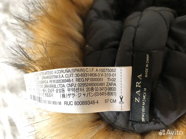 Шапка мужская zara р-р M