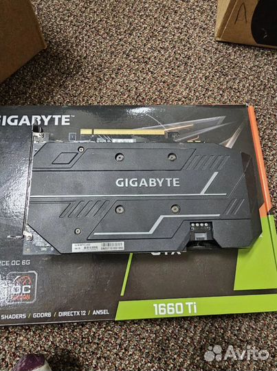 Gigabyte GeForce GTX 1660 TI OC 6G gddr6