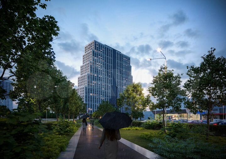 2-к. квартира, 55,2 м², 21/32 эт.