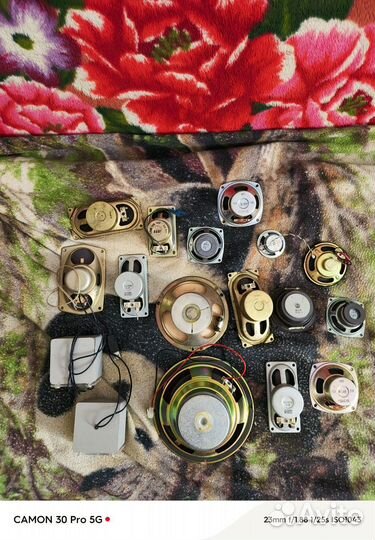 Динамики от разной аппаратуры