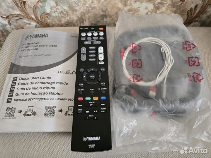 Ресивер yamaha rx-v485