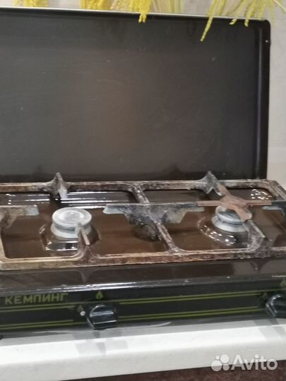 Компактная настольная газовая плита