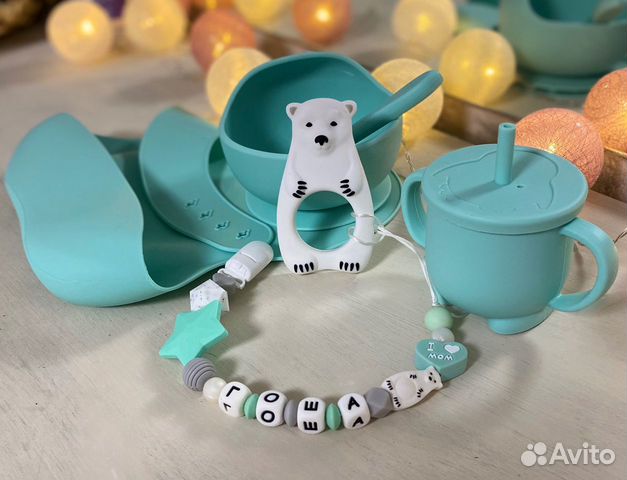 Силиконовые держатели для пустышки