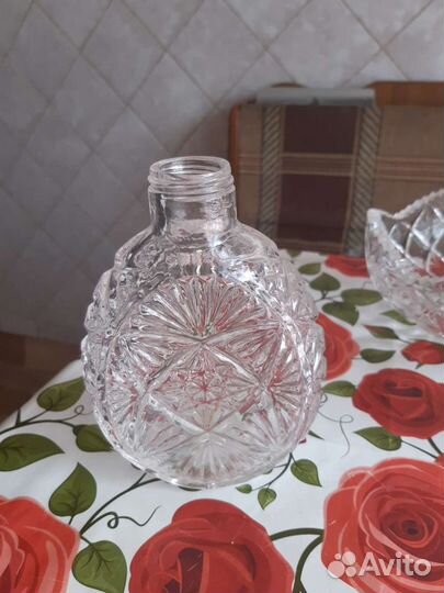 Хрустальные конфетницы времен СССР