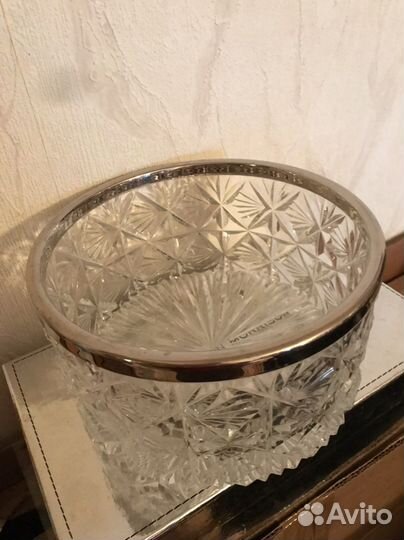 Хрустальная салатница