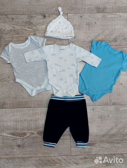 Вещи для новорожденных пакетом 0-3 мес