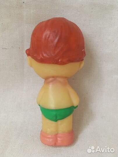 Резиновая игрушка пионер СССР