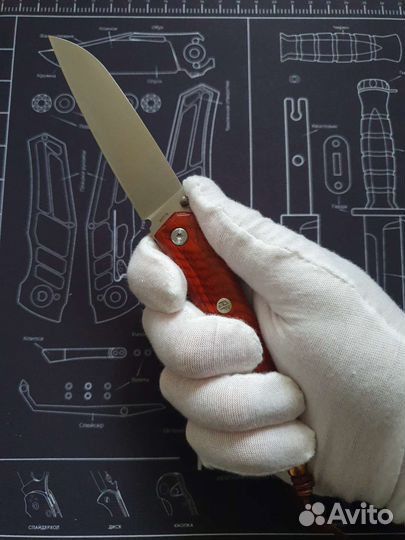 Складной нож Petrified Fish PF719