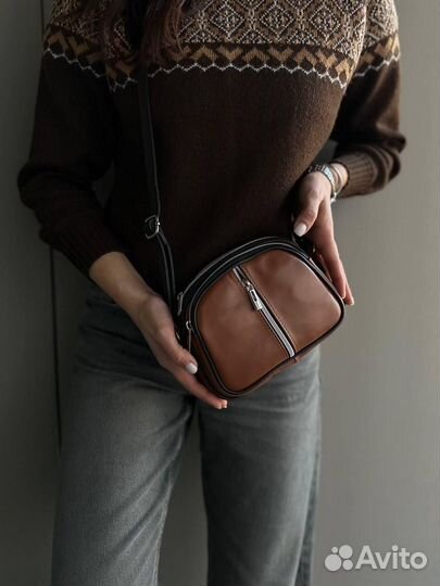 Сумка натуральная кожа италия