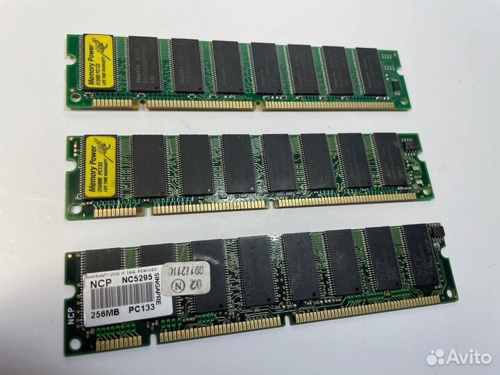 Озу sdram 512мб и 256мб