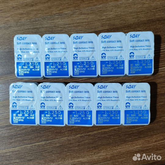 Линзы One Touch 1 day