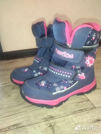 Зимние ботинки для девочки