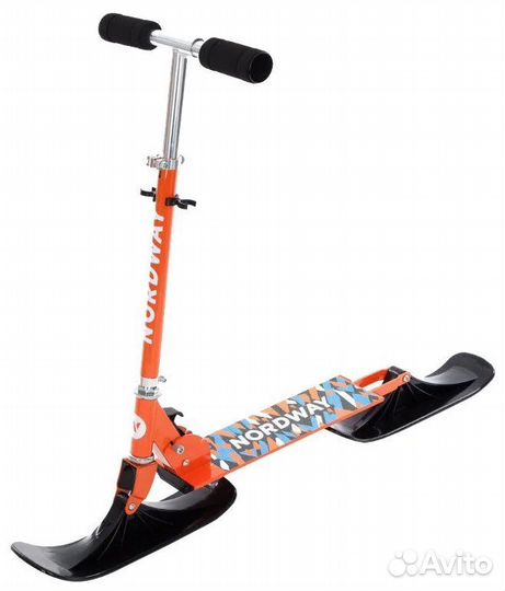 Детский снегокат, снежный скутер