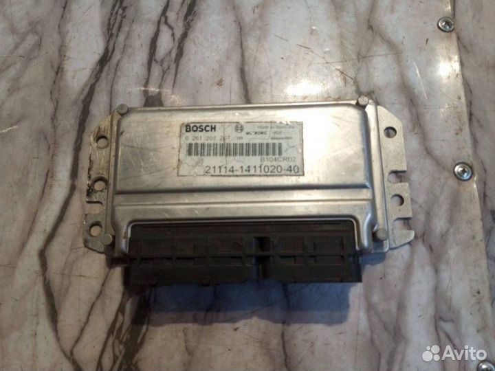 Блок управления двигателем LADA Kalina 2007