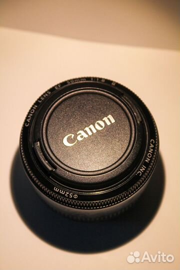 Объектив canon ef 50mm f 1 8 is