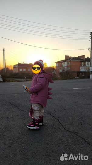 Детский зимний костюм 104+6 см подарок