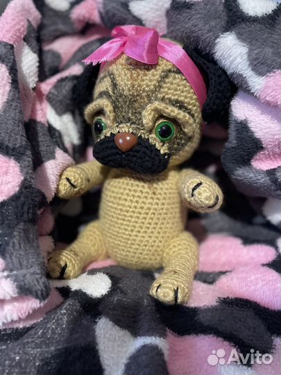 Игрушка мопс