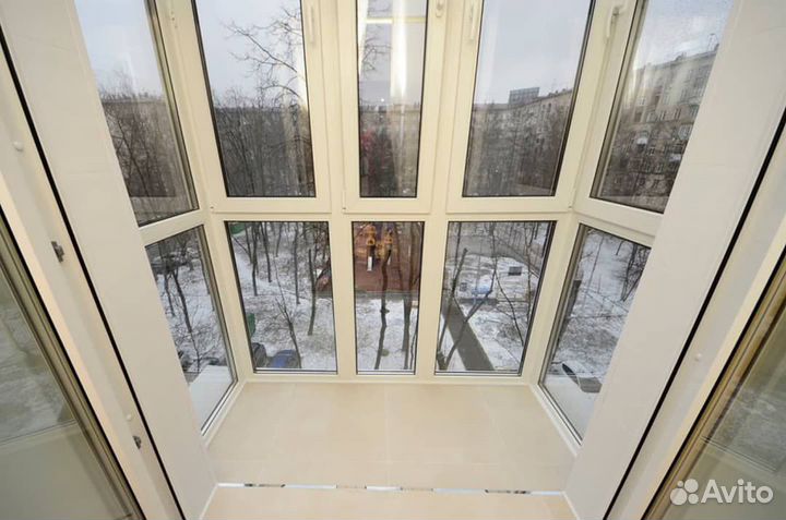 Балкон до пола 1700*1680