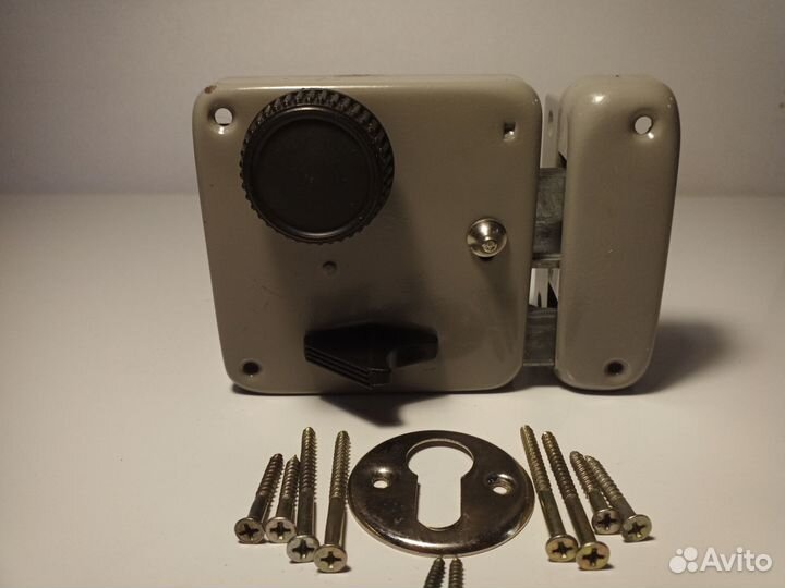 Замок накладной новый знз-01. СССР