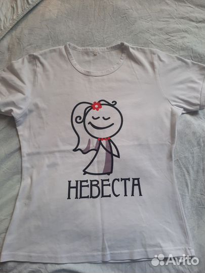 Футболка с надписью