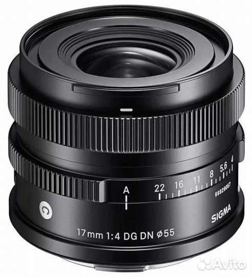 Sigma 17mm f/4 DG DN Contemporary L-mount