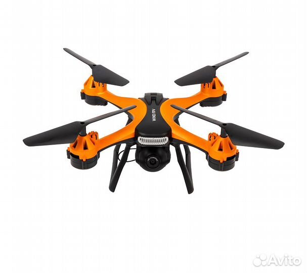 Квадрокоптер Hiper Wind FPV, оранжевый/черный
