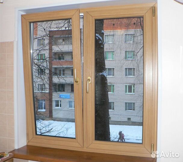 Окна деревянные