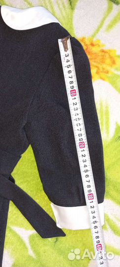 Школьная форма. Школьное платье серое 134-140