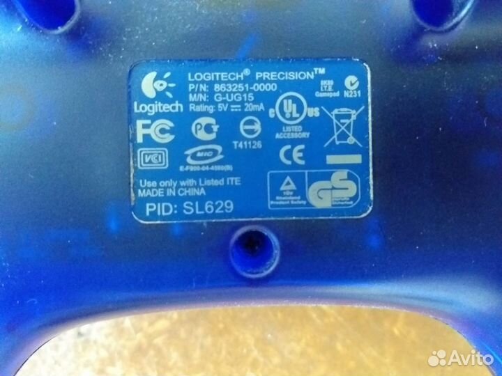 Джойстик геймпад Logitech Precision для пк