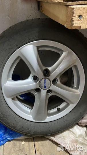 Продам 4 литья на 15 размер 5*100