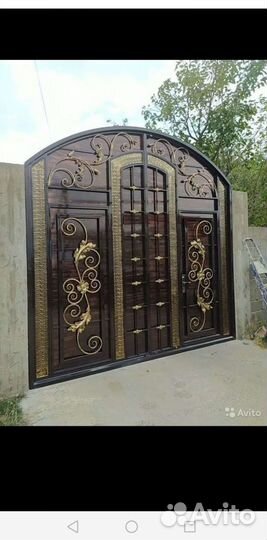 Кованые ворота
