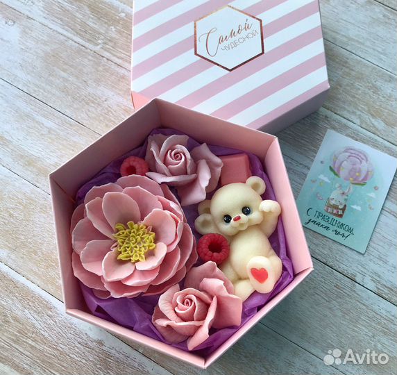 Подарочный набор мыла ручной работы