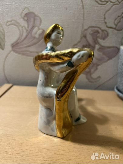 Статуэтка фарфор фигурка Сысерть Златовласка